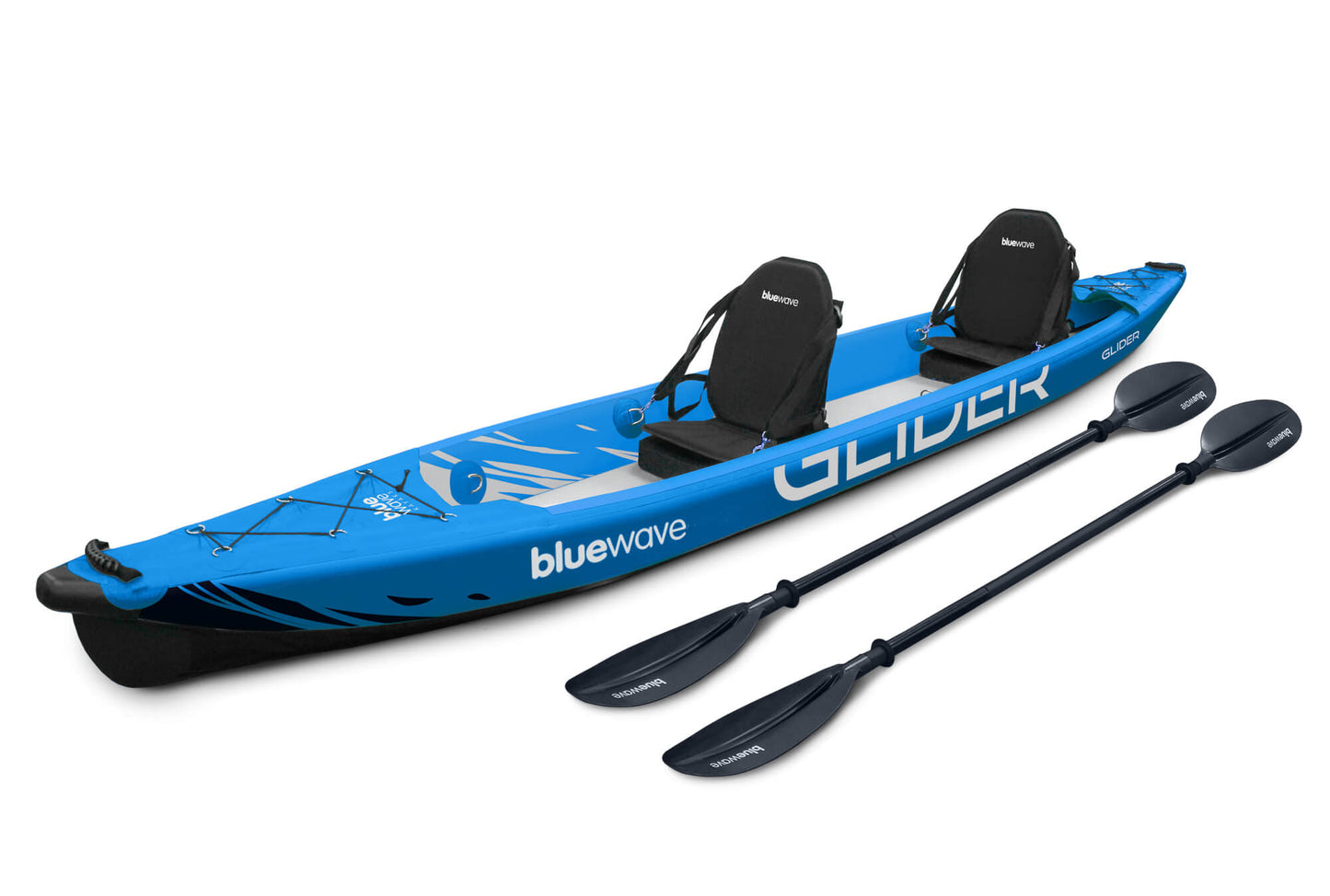 Bluewave - Glider Full Drop-Stitch Inflatable Kayak Package - KAYAK-BW-01/02-PK-iKAYAK