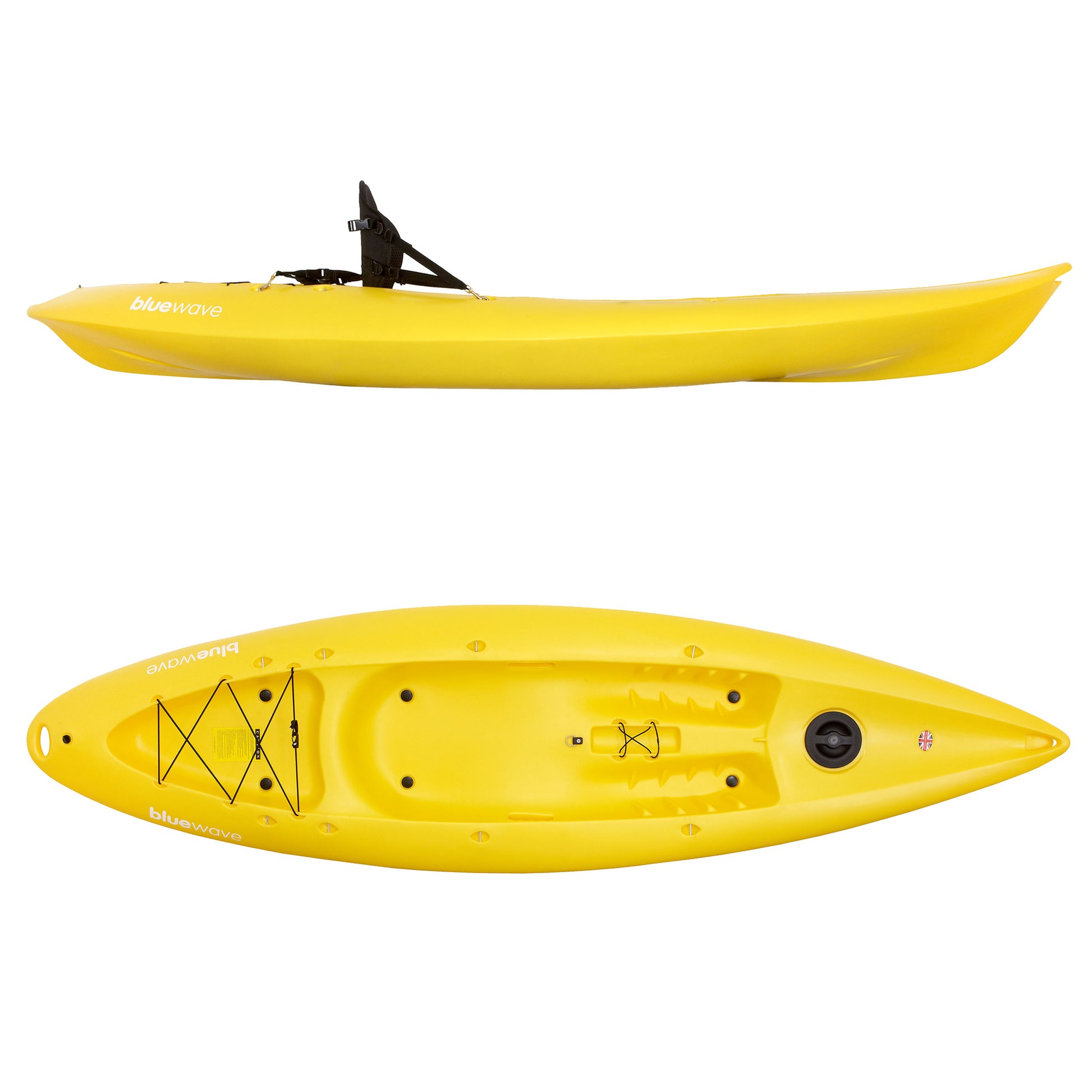 Bluewave Dart Single Kayak Package KAYAK-GK-05-PK YELLOW