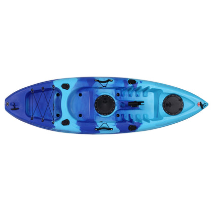 Bluewave Crest Sit On Top Fishing Kayak Package KAYAK-GK20-PK BLUE