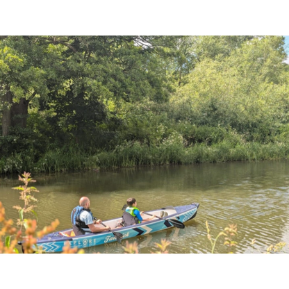 FatStick Inflatable 1 & 2 Person Drop Stitch Kayak Package Canoe iKayak FSK1000-2