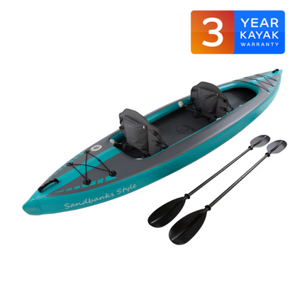 Sandbanks Style Optimal Double Seater Inflatable Kayak SANDBNKOPTL2SIT