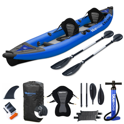 Bluewave - Cruiser Double Inflatable Kayak Package KAYAK-CRUISER-PK-2