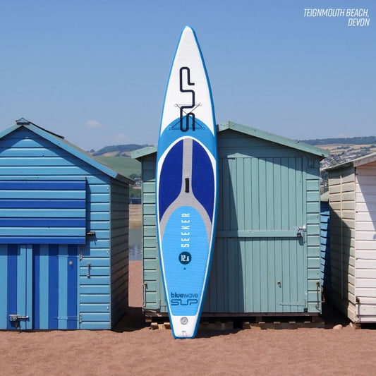 Bluewave Seeker 12" 6' Inflatable iSUP | Blue SUP-BW-SEEKER-12.6-PK-iSUP-BLU